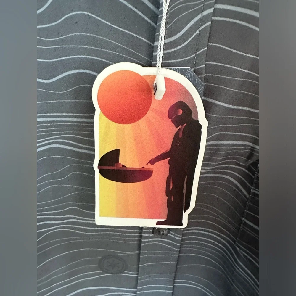 RSVLTS Gray Star Wars Short Sleeve Shirt - Picture 6 of 12